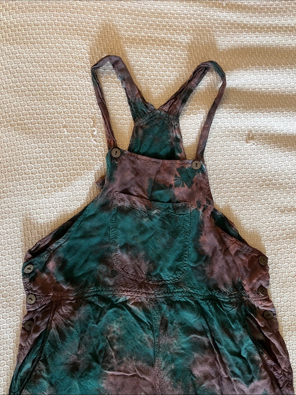 Mexicali Blues Tie-Dye Overalls - Picture 2 of 3